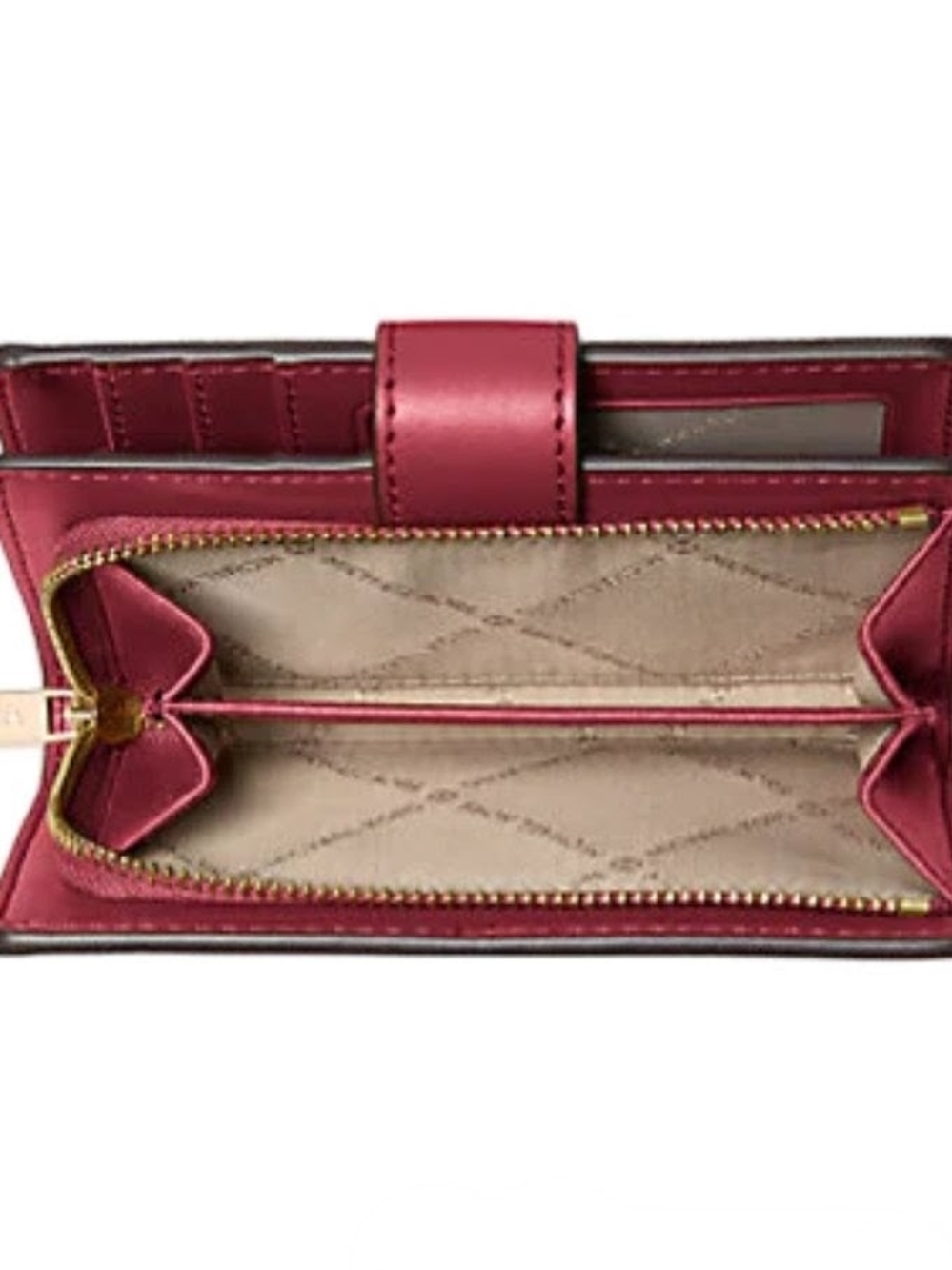 NWT Michael Kors Cherry Multi Signature Shoulder Bag & Wallet - Picture 8 of 9